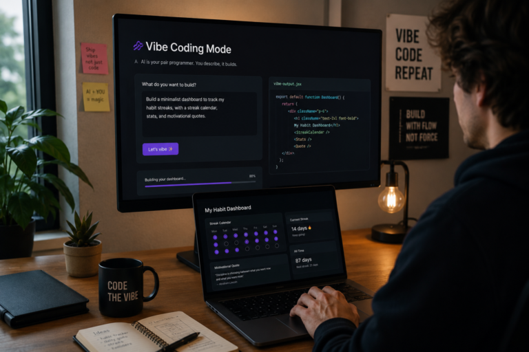 Vibe Coding : définition, fonctionnement, outils et impact sur le métier de développeur