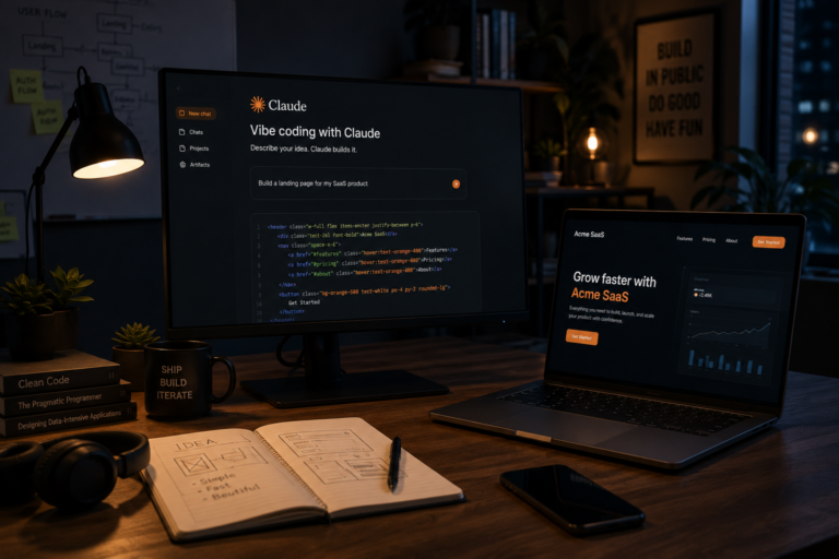 Vibe coding avec Claude : guide complet 2026